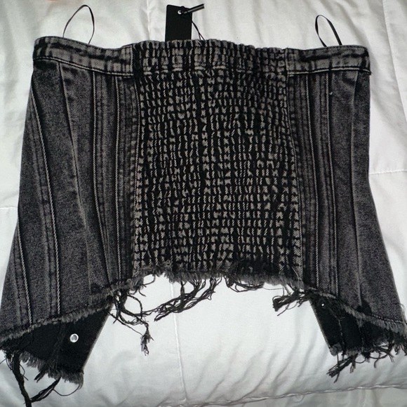 Fashion nova denim top - Picture 2 of 3